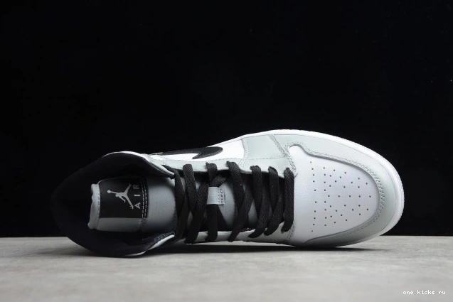 Rep Mid Smoke AIR 1 Jordan Light 554724-092 Grey 0701